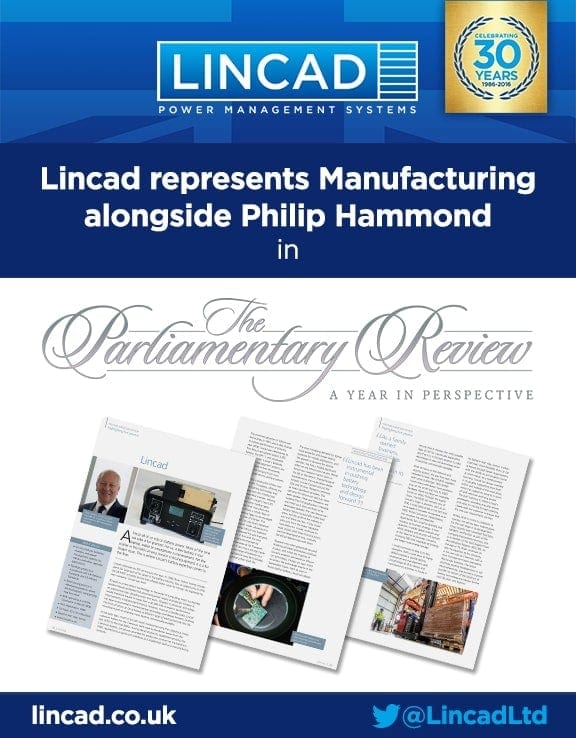 Lincad Parliamentary Review Poster